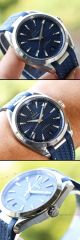 VS Replica Omega Seamaster Aqua Terra 150m MASTER watch Blue Dial Blue Rubber Strap (6)_th.jpg